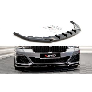 Maxton Design Front Ansatz V.2 / V2 für BMW 5er G30 Facelift M-Paket schwarz Hochglanz