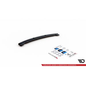 Maxton Design Mittlerer Heckdiffusor Ansatz für BMW 5er G30 Facelift M-Paket schwarz Hochglanz