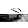 Maxton Design Heck Ansatz Flaps Diffusor für BMW 5er G30 Facelift M-Paket schwarz Hochglanz