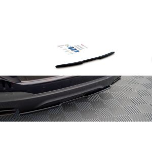 Maxton Design Mittlerer Heckdiffusor Ansatz für BMW 6er GT G32 M-Paket schwarz Hochglanz