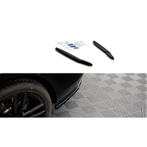 Maxton Design Heck Ansatz Flaps Diffusor für BMW 6er GT G32 M-Paket schwarz Hochglanz
