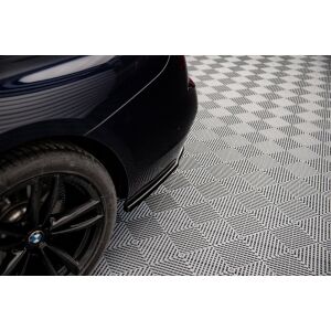 Maxton Design Heck Ansatz Flaps Diffusor für BMW 6er GT G32 M-Paket schwarz Hochglanz