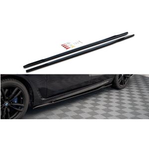 Maxton Design Seitenschweller Ansatz für BMW 6er GT G32 M-Paket schwarz Hochglanz