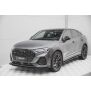 Maxton Design Front Ansatz V.1 / V1 für Audi Q3 Sportback S-Line schwarz Hochglanz