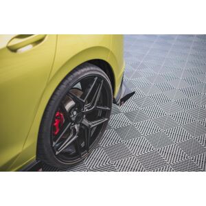 Maxton Design Hintere Seiten Flaps für Volkswagen Golf 8 GTI Clubsport schwarz Hochglanz