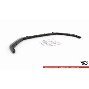 Maxton Design Front Ansatz V.1 / V1 für Peugeot 208 Mk2 schwarz Hochglanz