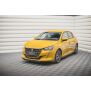 Maxton Design Front Ansatz V.1 / V1 für Peugeot 208 Mk2 schwarz Hochglanz