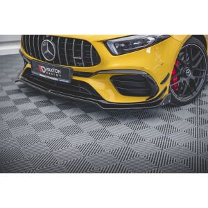 Maxton Design Front Ansatz +Flaps für V.3 / V3 Mercedes-AMG A45 S