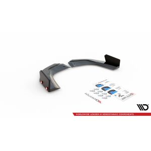 Maxton Design Heck Ansatz Flaps Diffusor +Flaps für V.2 / V2 Mercedes-AMG A45 S