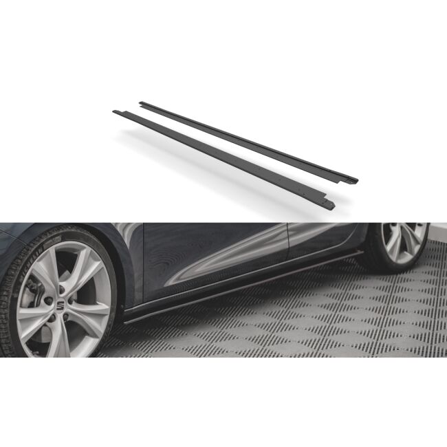 Maxton Design Street Pro Seitenschweller Ansatz für Seat Leon FR Mk4