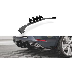 Maxton Design Robuste Racing Heckdiffusor Ansatz +Flaps...