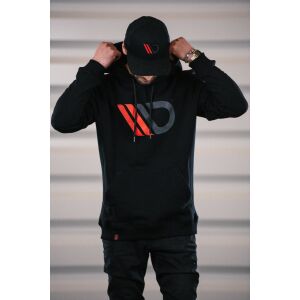 Maxton Design Mens Black hoodie