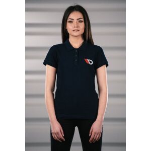 Maxton Design Womens Navy Blue Polo shirt