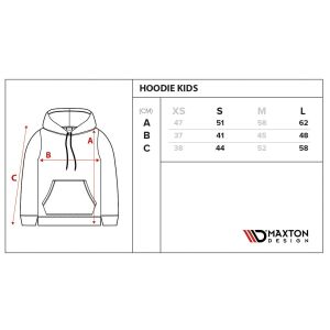 Maxton Design Kids Gray hoodie
