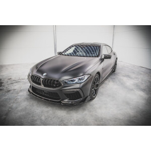 Maxton Design Front Ansatz +Flaps für V.1 / V1 BMW M8 Gran Coupe F93
