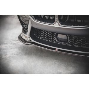 Maxton Design Front Ansatz V.2 / V2 für BMW M8 Gran Coupe F93 schwarz Hochglanz