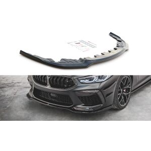 Maxton Design Front Ansatz V.2 / V2 für BMW M8 Gran Coupe F93 schwarz Hochglanz