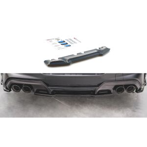 Maxton Design Mittlerer Heckdiffusor Ansatz für BMW M8  Gran Coupe F93 schwarz Hochglanz