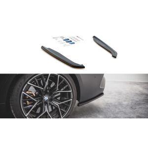 Maxton Design Heck Ansatz Flaps Diffusor V.2 / V2 für BMW M8 Gran Coupe F93 schwarz Hochglanz
