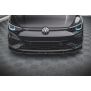 Maxton Design Front Ansatz V.1 / V1 für Volkswagen Golf R Mk8 schwarz Hochglanz