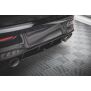 Maxton Design Mittlerer Heckdiffusor Ansatz für Volkswagen Golf R Mk8 schwarz Hochglanz