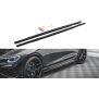 Maxton Design Seitenschweller Ansatz für V.1 / V1 für Volkswagen Golf R Mk8 schwarz Hochglanz
