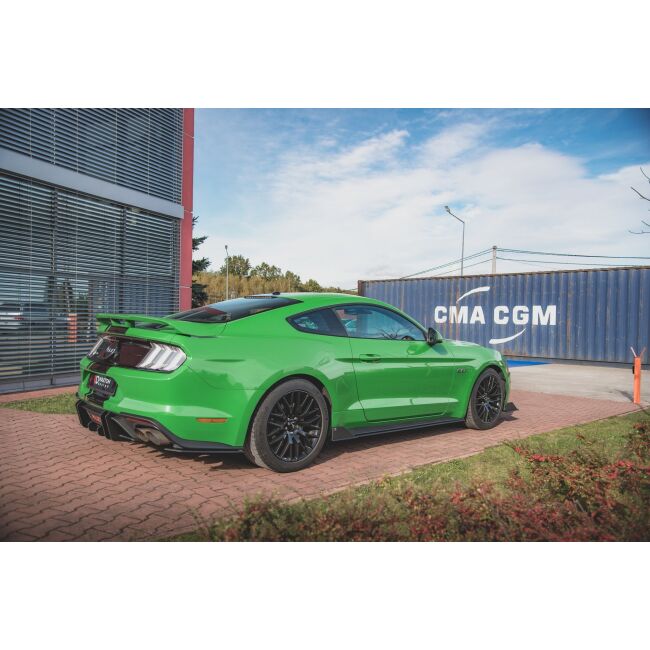 Maxton Design Street Pro Seitenschweller Ansatz für V.2 / V2 für Ford Mustang GT Mk6 Facelift