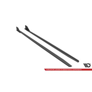 Maxton Design Street Pro Seitenschweller Ansatz für V.2 / V2 für Ford Mustang GT Mk6 Facelift
