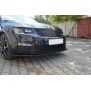 Maxton Design Front Ansatz V.1 / V1 für Skoda Octavia RS Mk3 schwarz Hochglanz