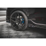 Maxton Design Heck Ansatz Flaps Diffusor +Flaps für V.2 / V2 Volkswagen Golf R Mk8
