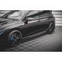 Maxton Design Seitenschweller Ansatz für V.2 / V2 für Volkswagen Golf R Mk8 schwarz Hochglanz