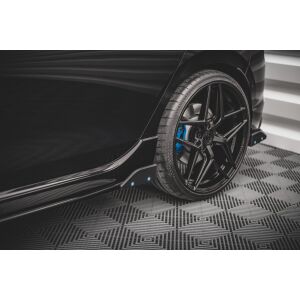 Maxton Design Seitenschweller Ansatz für + Flaps V.2 / V2 für Volkswagen Golf R Mk8