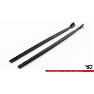 Maxton Design Seitenschweller Ansatz für + Flaps V.2 / V2 für Volkswagen Golf R Mk8