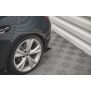 Maxton Design Hintere Seiten Flaps für Seat Leon FR Hatchback Mk4 schwarz Hochglanz