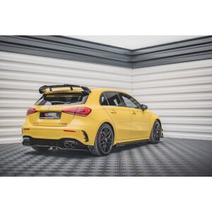 Maxton Design Mittlerer Heckdiffusor Ansatz +Flaps für Mercedes-AMG A45 S