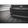 Maxton Design Front Ansatz V.6 / V6 für Volkswagen Golf R Mk8 schwarz Hochglanz