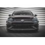 Maxton Design Front Ansatz V.6 / V6 für Volkswagen Golf R Mk8 schwarz Hochglanz