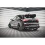 Maxton Design Heckdiffusor Ansatz V.2 / V2 für Volkswagen Golf R Mk8 schwarz Hochglanz