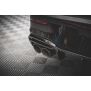 Maxton Design Heckdiffusor Ansatz V.2 / V2 für Volkswagen Golf R Mk8 schwarz Hochglanz