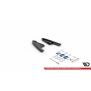 Maxton Design Heck Ansatz Flaps Diffusor V.3 / V3 für Volkswagen Golf R Mk8 schwarz Hochglanz