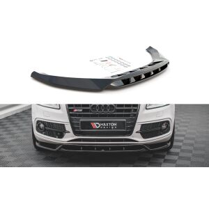 Maxton Design Front Ansatz für Audi SQ5 Mk1 (8R) schwarz Hochglanz