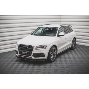 Maxton Design Front Ansatz für Audi SQ5 Mk1 (8R) schwarz Hochglanz