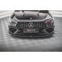 Maxton Design Front Ansatz V.1 / V1 für Mercedes-AMG CLA 45 Aero C118 schwarz Hochglanz