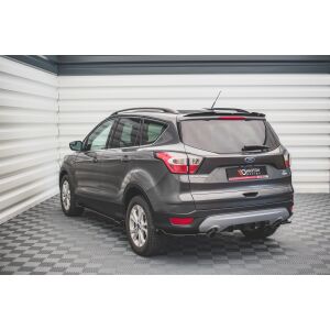 Maxton Design Spoiler CAP für Ford Escape Mk3 schwarz Hochglanz