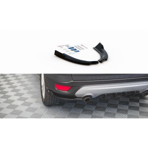 Maxton Design Heck Ansatz Flaps Diffusor für Ford Escape Mk3 schwarz Hochglanz