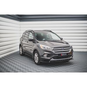 Maxton Design Seitenschweller Ansatz für Ford Escape Mk3 schwarz Hochglanz