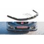 Maxton Design Front Ansatz V.3 / V3 für Honda Accord Mk7 Type-S schwarz Hochglanz