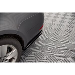 Maxton Design Heck Ansatz Flaps Diffusor für Skoda Octavia Mk3 Facelift schwarz Hochglanz