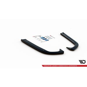 Maxton Design Heck Ansatz Flaps Diffusor für Skoda Octavia Mk3 Facelift schwarz Hochglanz