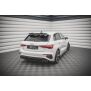 Maxton Design Spoiler CAP V.2 / V2 für Audi RS3 / S3 / A3 S-Line Sportback 8Y schwarz Hochglanz